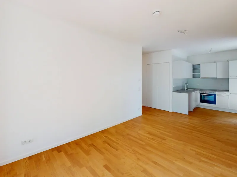 Moderne 2-Zimmer-Wohnung mit 2 BALKONEN und EBK im Neubauquartier 'Ferdinand's Garden' — photo 1